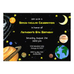 Fun Outer Space Invitation