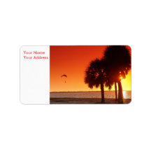 Fun Over Sanibel Address Label