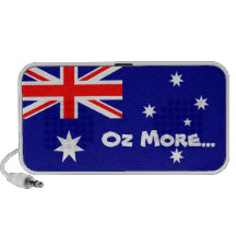 Fun Oz More Australian Flag Doodle Speaker