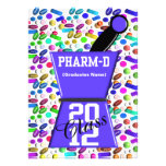 Fun Pharm-D Graduation Invitations