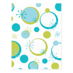 Fun Retro Pattern Postcards