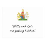Fun Royal Wedding party invites Post Card