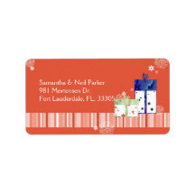 Fun, Sassy Christmas Gifts Holiday Address Labels
