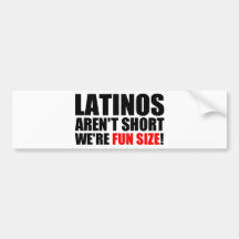 FUN SIZE BUMPER STICKERS