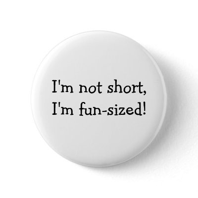 Fun-Sized Button by winglessinjuly