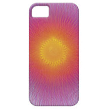 Fun starburst spinart iPhone 5 case