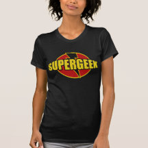 Fun SUPERGEEK Graphic TEE