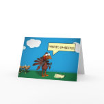 Fun Turkey Thanksgiving Card