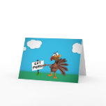 Fun Turkey Thanksgiving cards