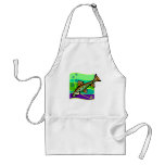 Fun Vintage Retro Tropical Fish aprons