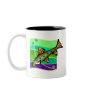 Fun Vintage Retro Tropical Fish Mugs