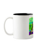 Fun Vintage Retro Tropical Fish Mug
