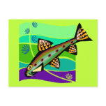 Fun Vintage Retro Tropical Fish postcards