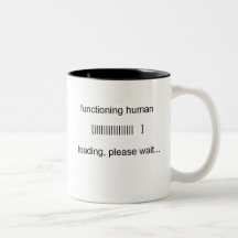 functioning human mug