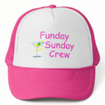 Funday Sunday Crew Pink Hats