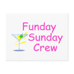 Funday Sunday Crew Pink