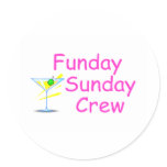 Funday Sunday Crew Pink