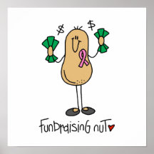 Fundraising Nut T-shirts and Gifts Posters