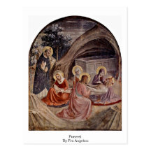 Funeral By Fra Angelico Post Card