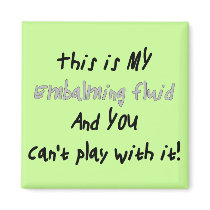 Funeral Director/Mortician Funny Gifts Refrigerator Magnet