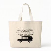 Funeral Director/Mortician Funny Hearse Design Bag