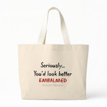 Funeral Director/Mortician Funny Hearse Design Bags