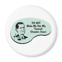 Funeral Director Voice Fridge Magnets