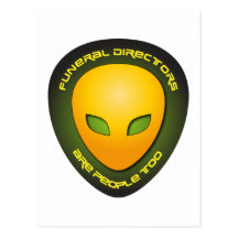 Funeral Directors Are People Too Post Card