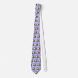 FUNERAL morning person pun Custom Tie