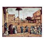 Funeral Of St. Jerome By Carpaccio Vittore Postcards