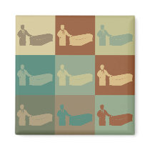 Funeral Pop Art Magnet