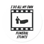 Funeral Stunts Sticker