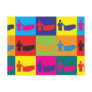 Funerals Pop Art Postcards