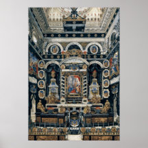 Funerary decoration to the memory of Henri II Posters