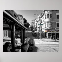 FUNICULAIRE DE ST DE HYDE - SAN FRANCISCO POSTERS