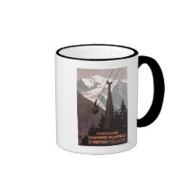 Funiculaire Le Brevent Cable Car Poster Mug
