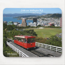 Funiculaire, Wellington N.Z. Mousepad. Tapis De Souris