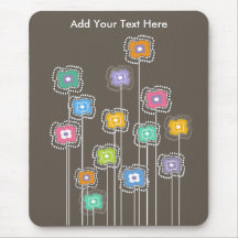 Funk Flowers Mousepad