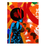 Funkart Funk retro vintage poster style gifts Post Cards