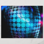 Funky 3D Circles Background Flyers