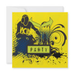 Funky Abstract Acid House DJ Party