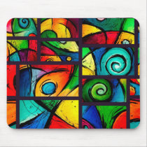 Funky Abstract Swirly Art