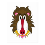 Funky Baboon Postcard
