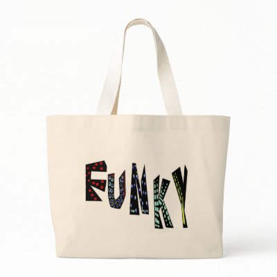 FUNKY CANVAS BAG by FUNFASHIONETC