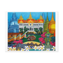 Funky Bangkok, Thailand Post Card