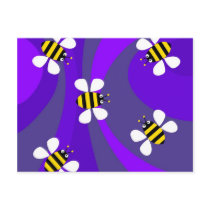 Funky Bees Post Cards