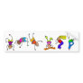 Funky Boys, Funky Girls Bumper Stickers