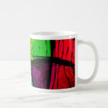 Funky Bright Abstract Art Painting Coffee Mugs