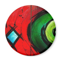 Funky Bright  Abstract Art Painting