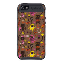 Funky cats iPhone 5 cover